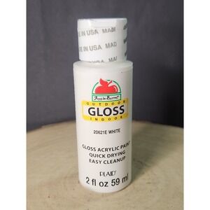 Apple Barrel GLOSS Paint Acrylic Craft Indoor or‎ Outdoor 2 Oz/59ml~NEW/SEALED
